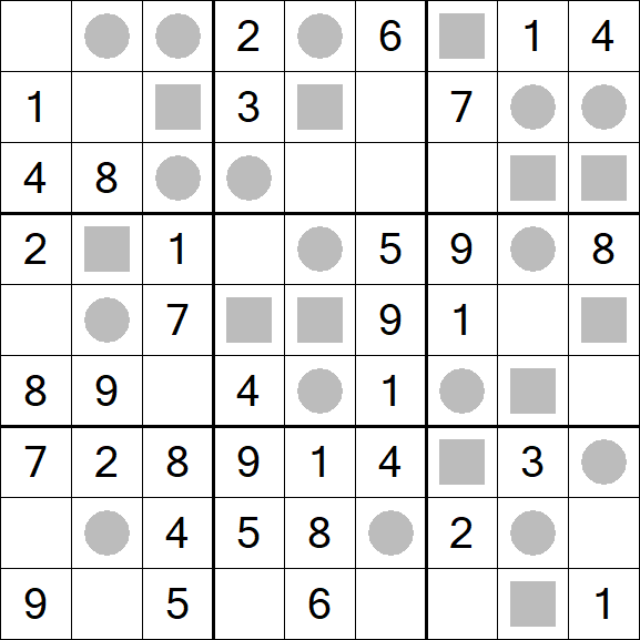 Even-Odd Sudoku - Easy