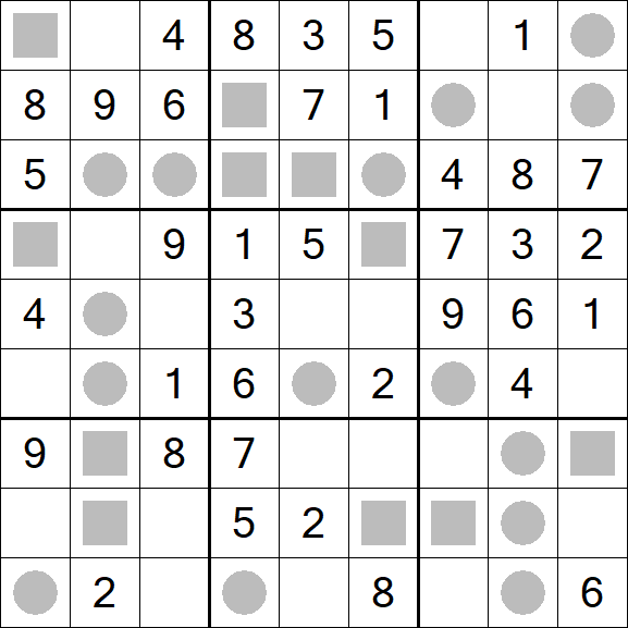 Even-Odd Sudoku - Easy