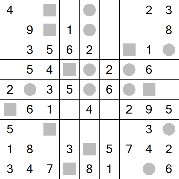Even-Odd Sudoku - Easy