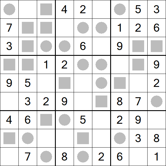 Even-Odd Sudoku - Easy