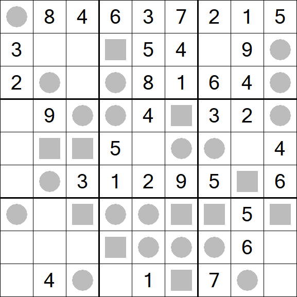 Even-Odd Sudoku - Fácil