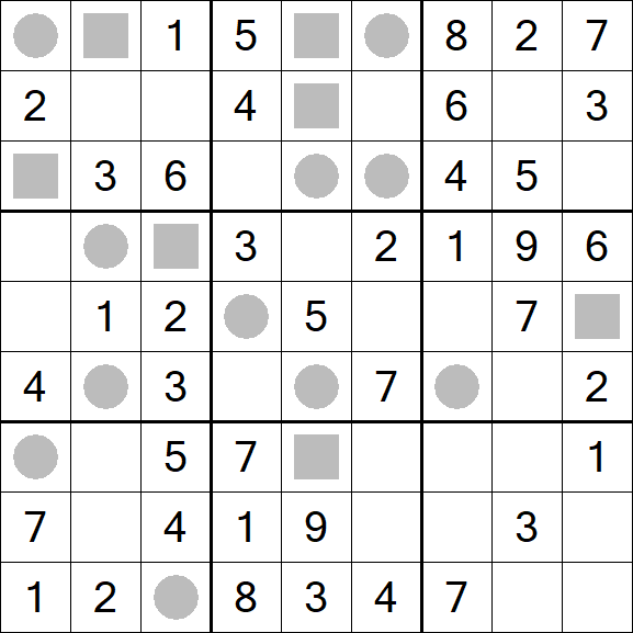 Even-Odd Sudoku - Fácil