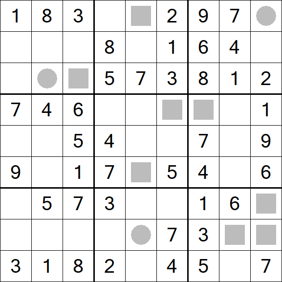 Even-Odd Sudoku - Fácil