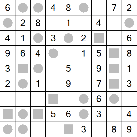 Even-Odd Sudoku - Simple