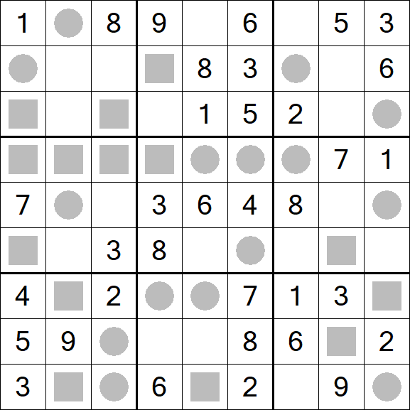 Even-Odd Sudoku - Simple