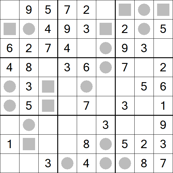 Even-Odd Sudoku - Simple