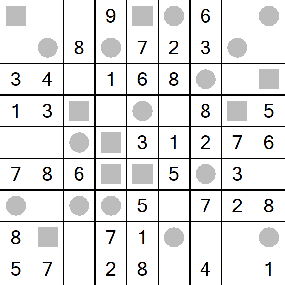 Even-Odd Sudoku - Simple