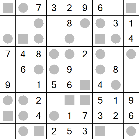 Even-Odd Sudoku - Einfach
