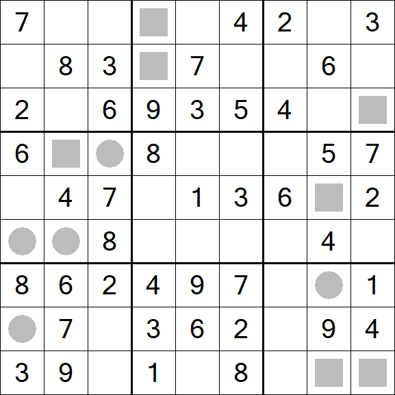 Even-Odd Sudoku - Simple