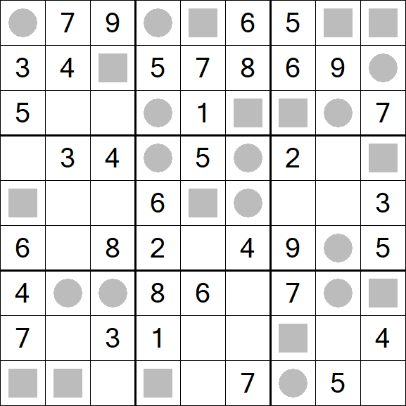 Even-Odd Sudoku - Simple