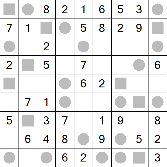Even-Odd Sudoku - Easy