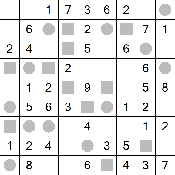 Even-Odd Sudoku - Easy