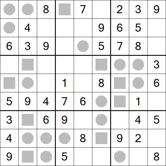 Even-Odd Sudoku - Easy