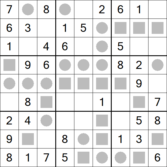 Even-Odd Sudoku - Easy