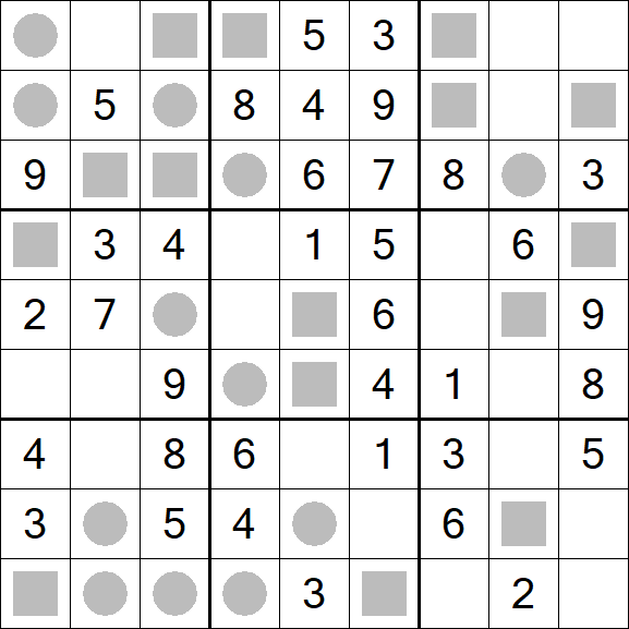 Even-Odd Sudoku - Einfach