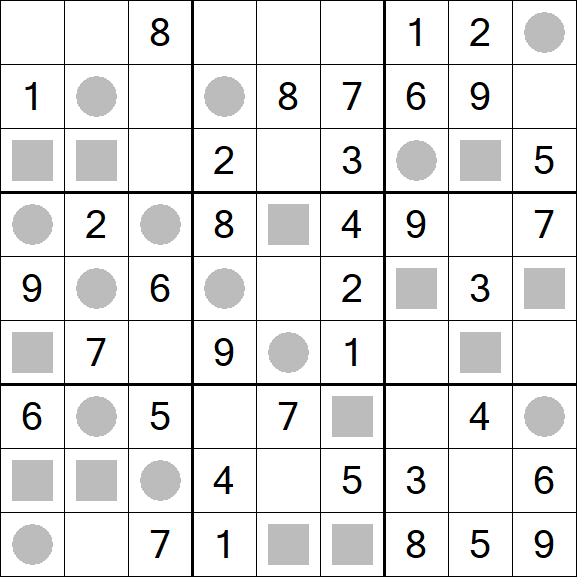 Even-Odd Sudoku - Easy