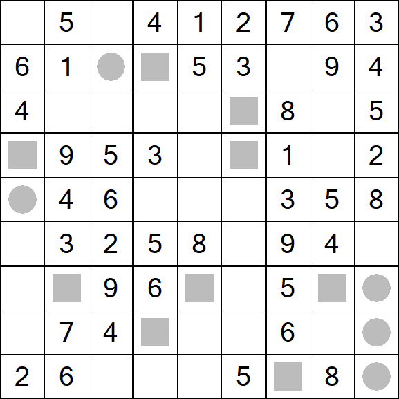 Even-Odd Sudoku - Easy