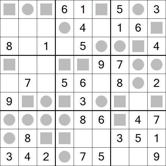 Even-Odd Sudoku - Easy