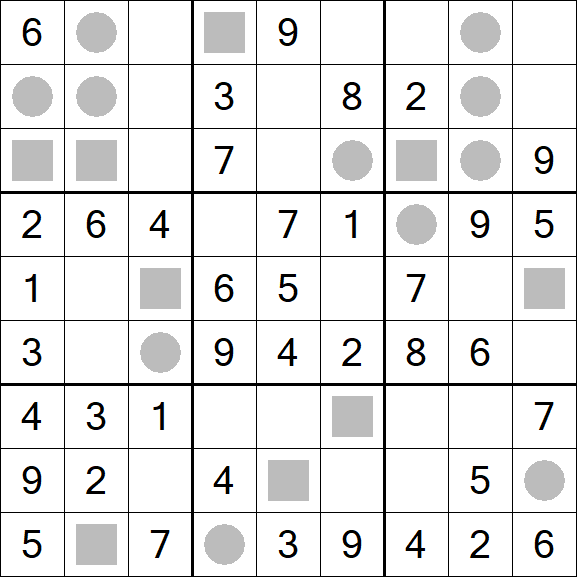Even-Odd Sudoku - Easy