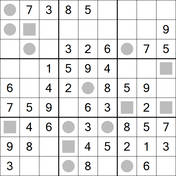 Even-Odd Sudoku - Easy