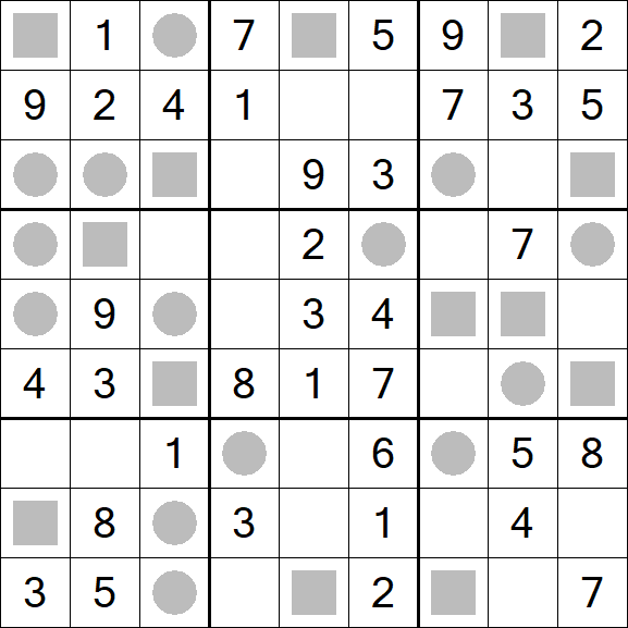 Even-Odd Sudoku - Easy