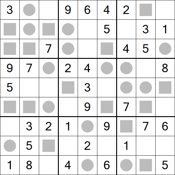 Even-Odd Sudoku - Easy