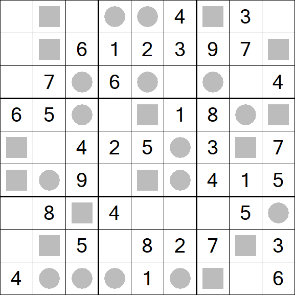Even-Odd Sudoku - Easy