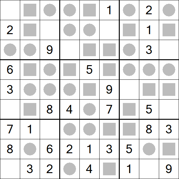 Even-Odd Sudoku - Easy