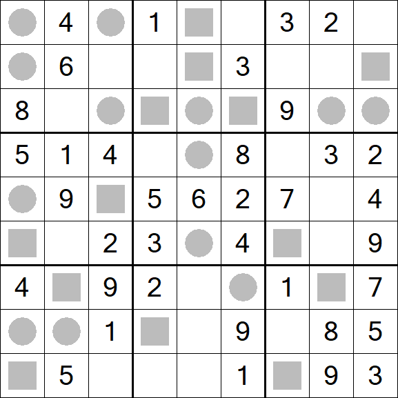 Even-Odd Sudoku - Easy