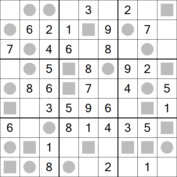 Even-Odd Sudoku - Easy