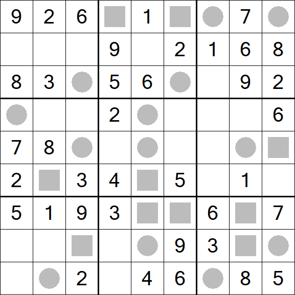 Even-Odd Sudoku - Easy