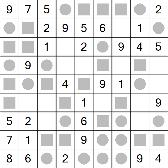Even-Odd Sudoku - Easy