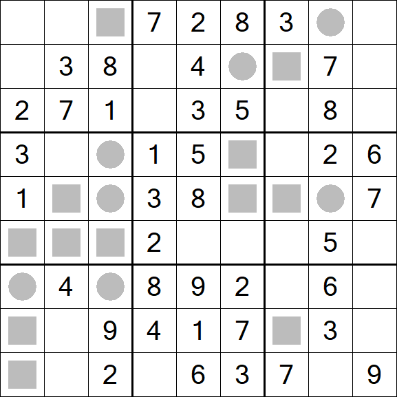 Even-Odd Sudoku - Easy