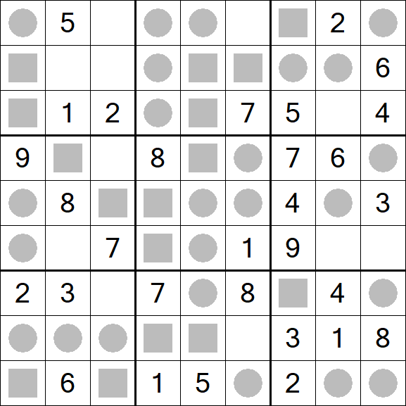 Even-Odd Sudoku - Easy