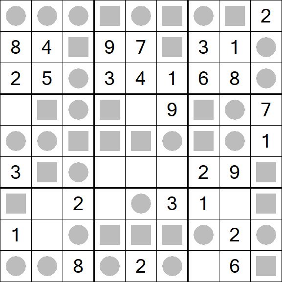 Even-Odd Sudoku - Easy