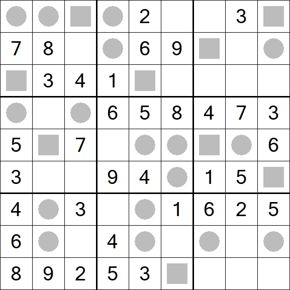 Even-Odd Sudoku - Easy