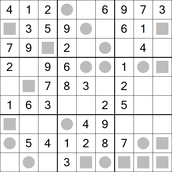 Even-Odd Sudoku - Easy