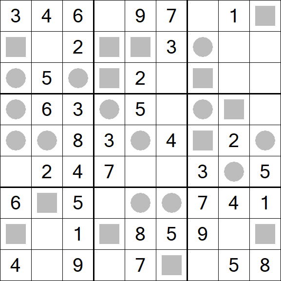 Even-Odd Sudoku - Easy