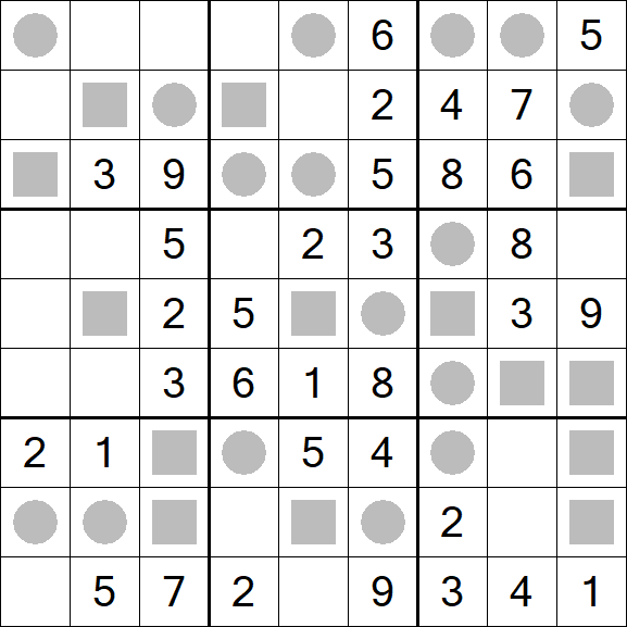 Even-Odd Sudoku - Easy