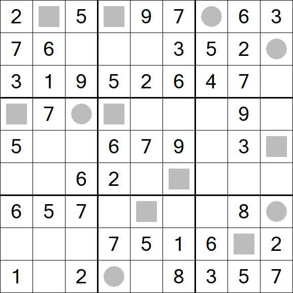 Even-Odd Sudoku - Easy