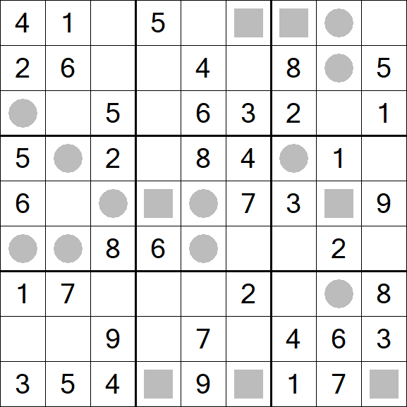 Even-Odd Sudoku - Easy