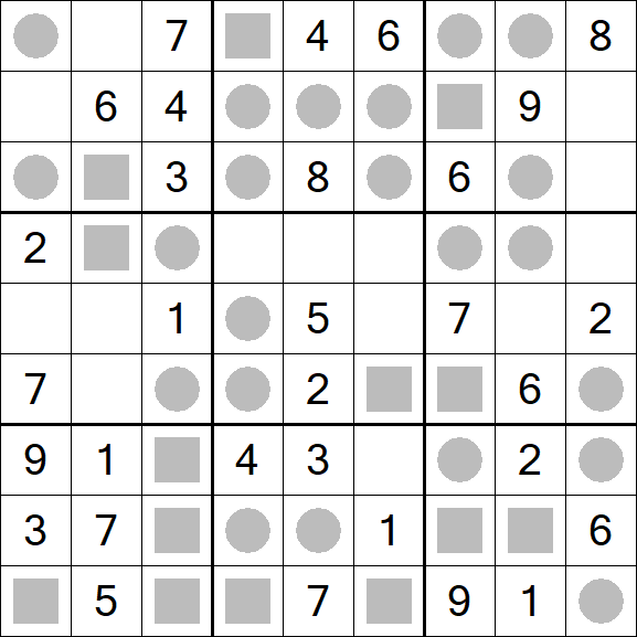 Even-Odd Sudoku - Easy