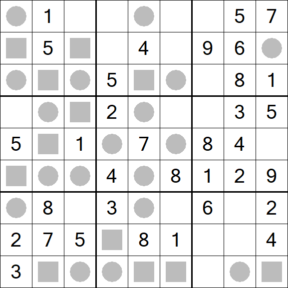 Even-Odd Sudoku - Easy