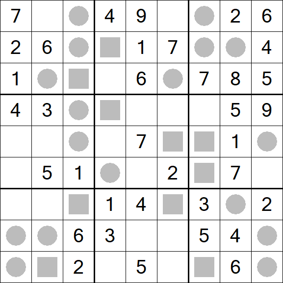 Even-Odd Sudoku - Easy
