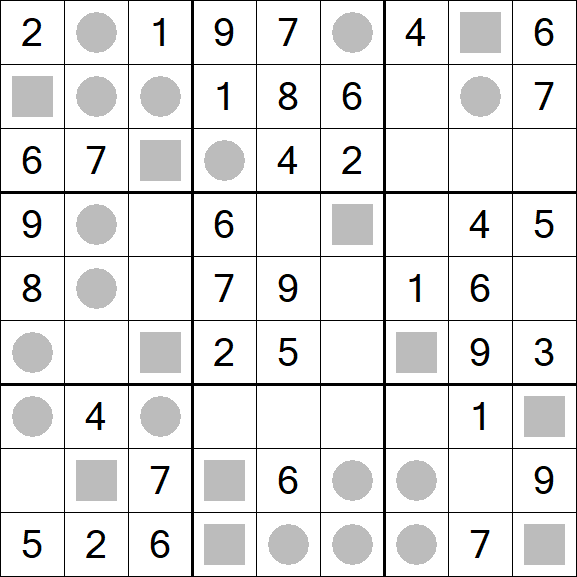 Even-Odd Sudoku - Easy