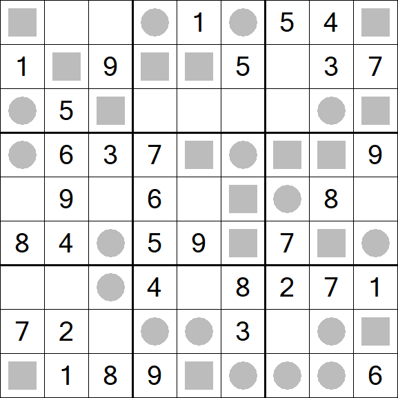 Even-Odd Sudoku - Easy