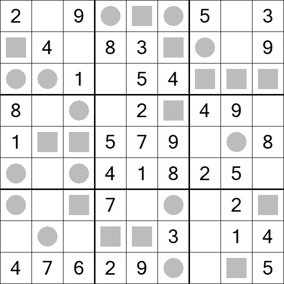 Even-Odd Sudoku - Easy