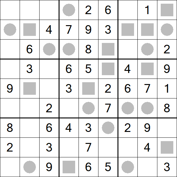 Even-Odd Sudoku - Easy