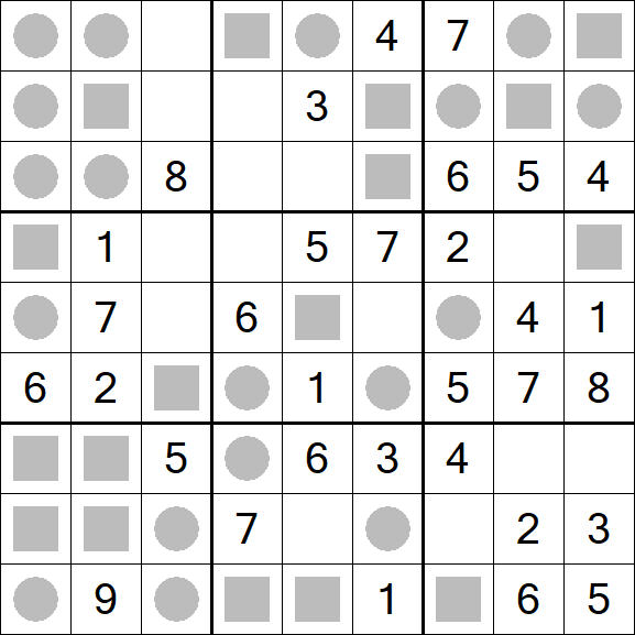Even-Odd Sudoku - Easy