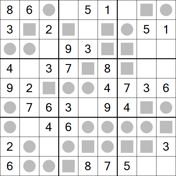 Even-Odd Sudoku - Easy